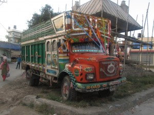 Painted Lorry 1